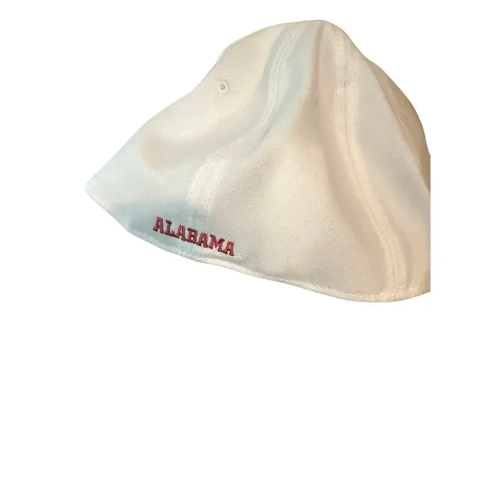 Alabama Crimson Tide Nike Rise Hat cap fitted swoosh flex M L medium large New